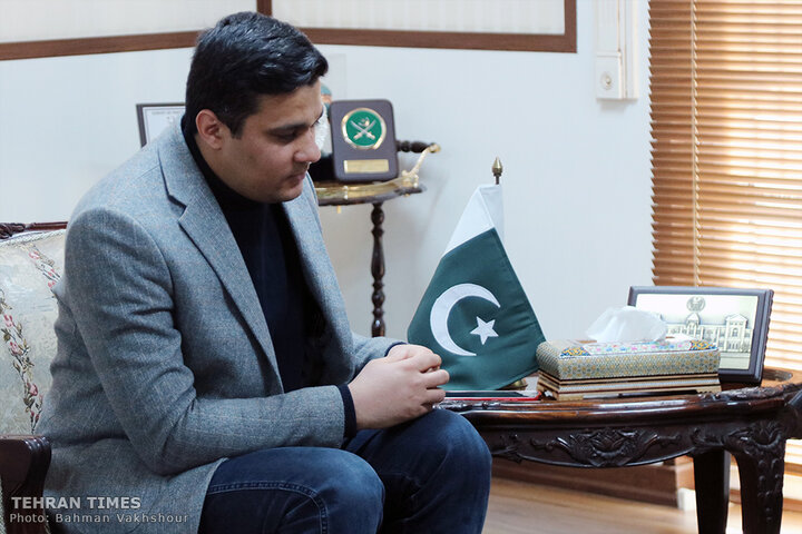 Pakistani envoy discusses bilateral ties during interview with Tehran Times