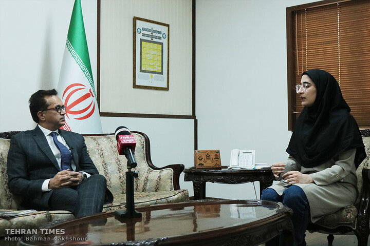 Pakistani envoy discusses bilateral ties during interview with Tehran Times