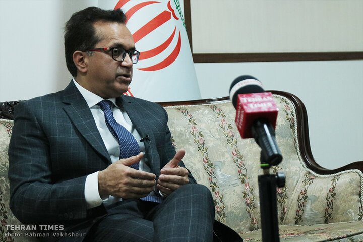 Pakistani envoy discusses bilateral ties during interview with Tehran Times