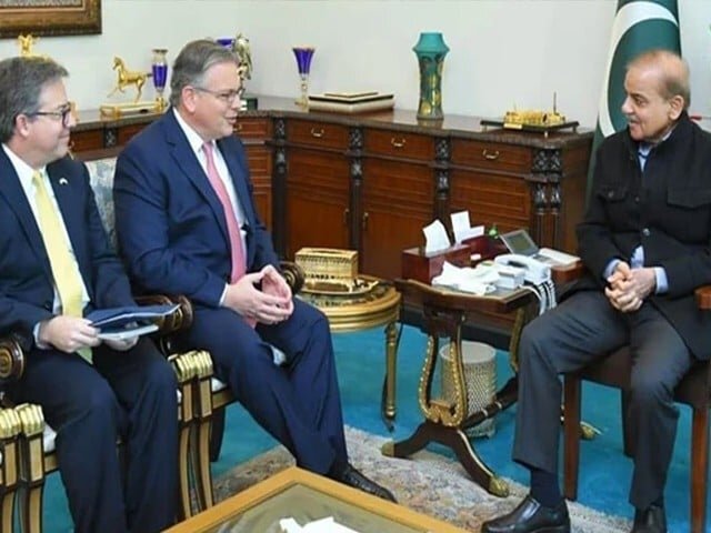 امریکی سفیر کی شہباز شریف سے ملاقات، امریکا پاکستان کو ایک اہم شراکت دار سمجھتا ہے، امریکی سفیر