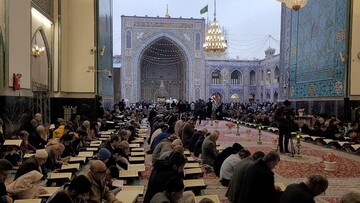 VIDEO: Quran recitation ceremony at Imam Reza (AS) shrine