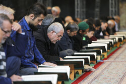 ترتیل خوانی در مسجد گوهرشاد حرم مطهر امام رضا(ع)