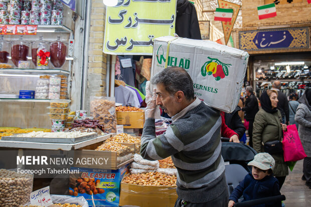 
Tehran markets before Nowruz