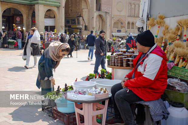 
Tehran markets before Nowruz