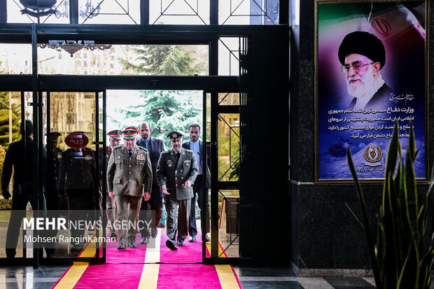 دیدار وزرای دفاع ایران و سوریه
