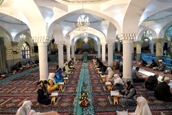 رمضان المبارک، سنندج میں تلاوت قرآن کریم کی محفل، تصاویر