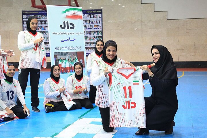 لباس ملی پوشان والیبال نشسته بانوان رونمایی شد