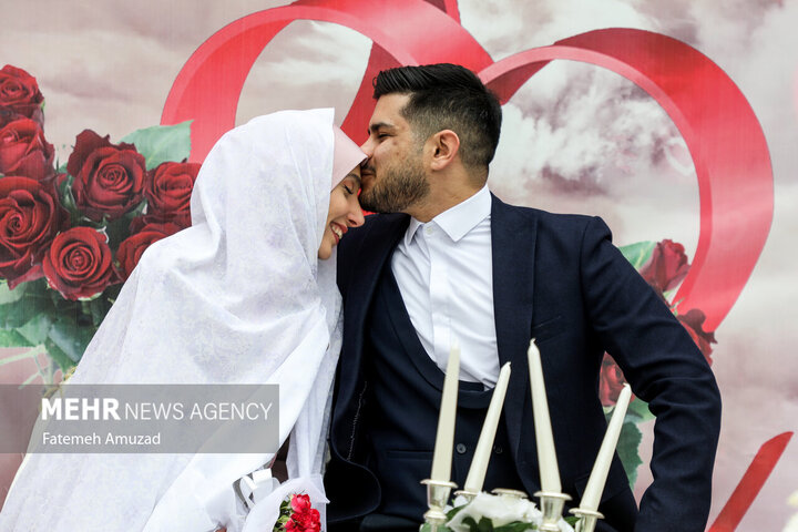 مراسم بیست و ششمین دوره ازدواج دانشجویی طرح ملی همسفر تا بهشت عصر روز دوشنبه ۷ اسفند ماه ۱۴۰۲ در دانشگاه تهران برگزار شد