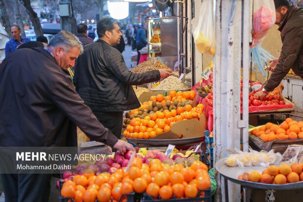 بازار اردبیل در آستانه عید نوروز