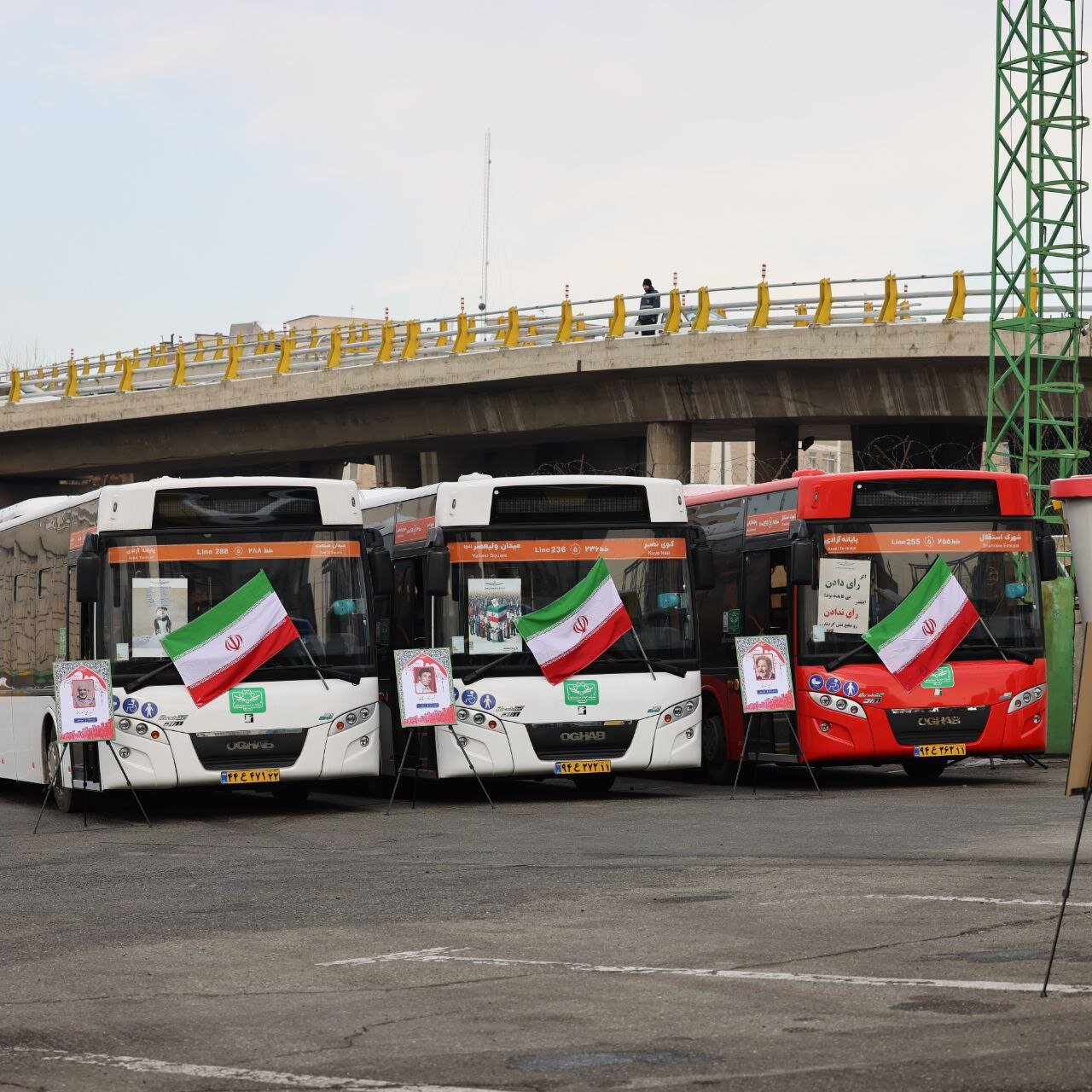 ۵۵ خط اتوبوسرانی در غرب تهران جان دوباره گرفت