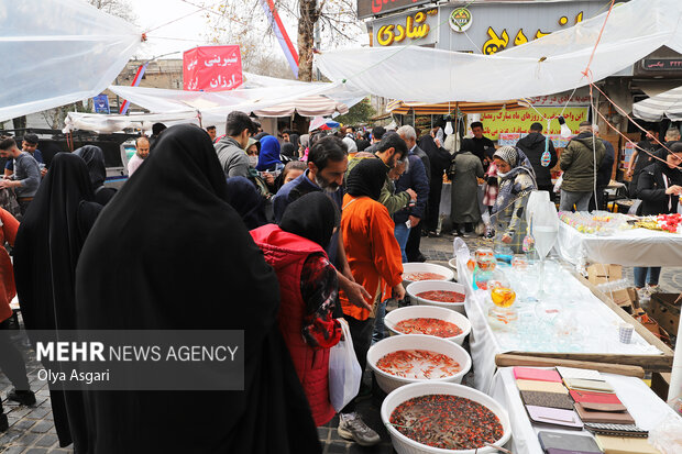 حال و هوای بازار عید نوروز در گرگان