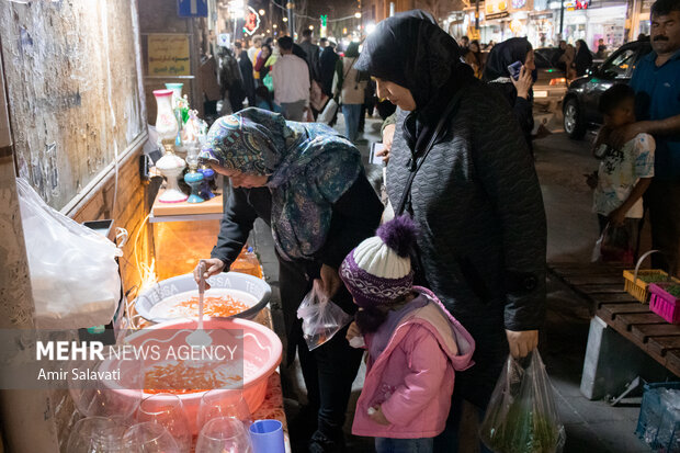 بازار شب عید سمنان