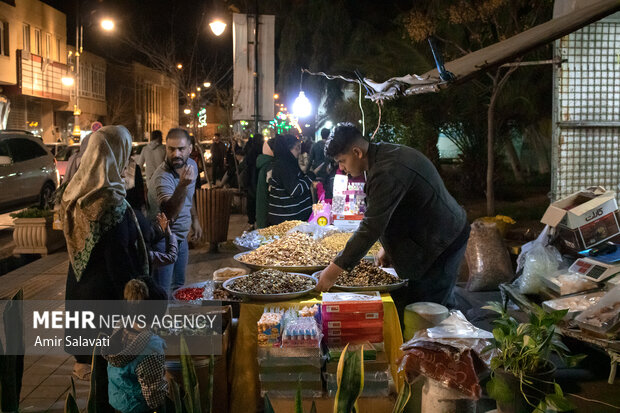 بازار شب عید سمنان