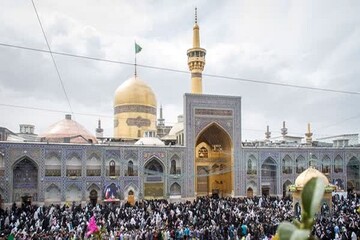 وصول أكثر من 3 ملايين زوار إلى مدينة مشهد المقدسة عشية عيد رأس السنة الإيرانية