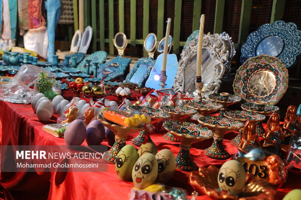بوشهر ،نوروز،بازار سفره هفت سین در بوشهر