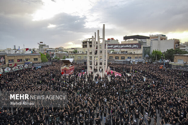 دسته عزاداری یازدهم محرم زینبیه اعظم زنجان