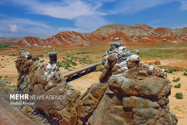 قلعه لک لک ها روستای شکورچی