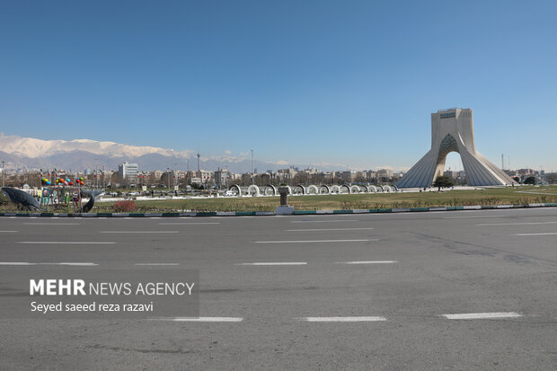 Bayram tatili nedeniyle Tahran boşaldı