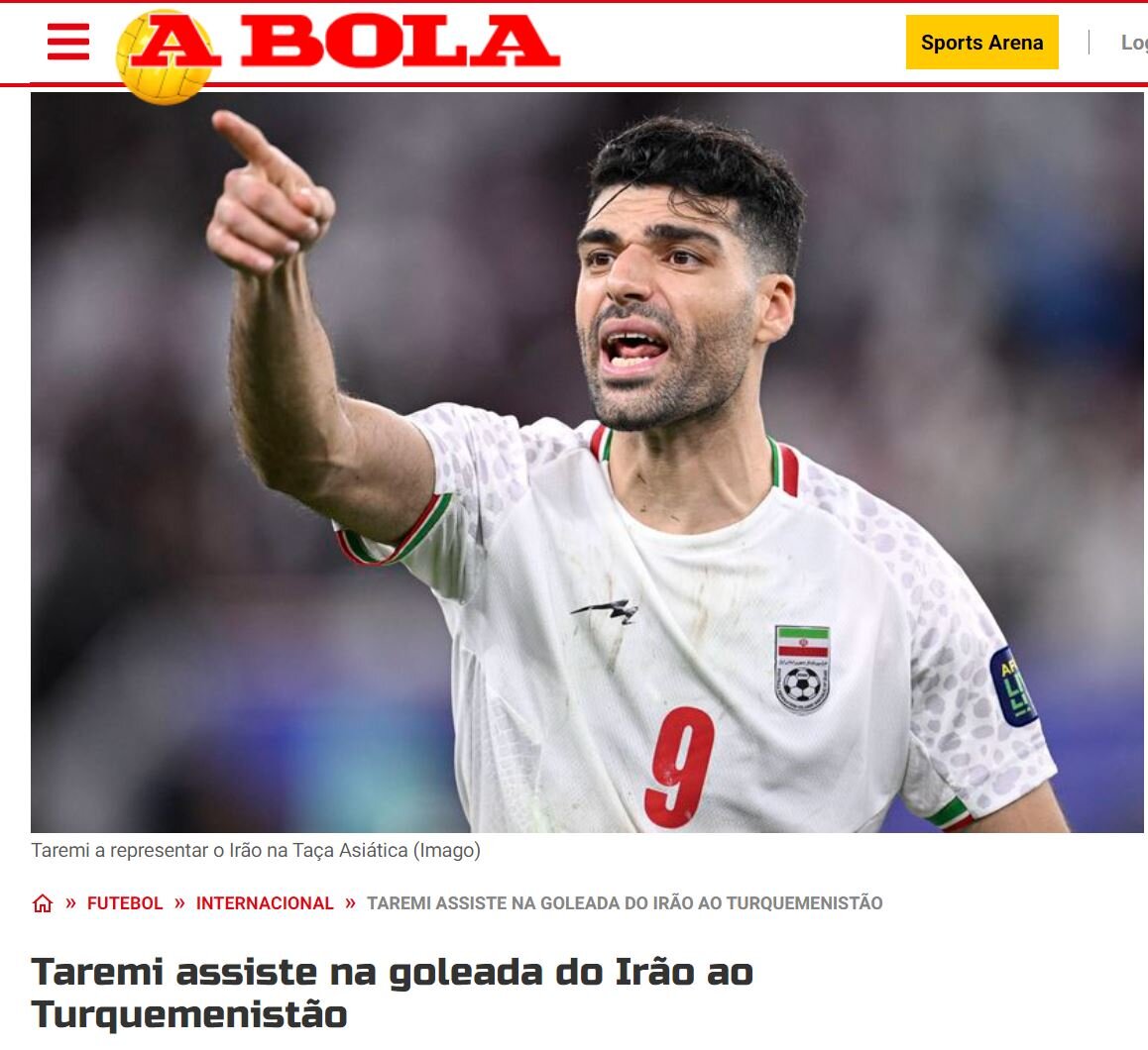 بازتاب پیروزی ایران در رسانههای خارجی/مصدومیت آزمون رم را لرزاند