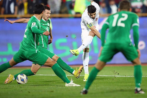 İran Türkmenistan'ı dönüş maçında mağlup etti
