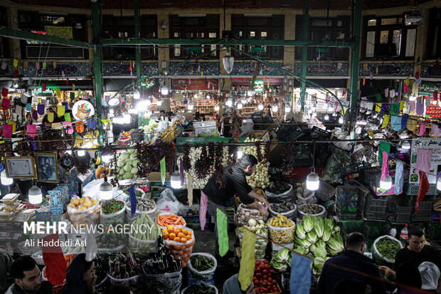 بازار تجریش در نوروز ۱۴۰۳