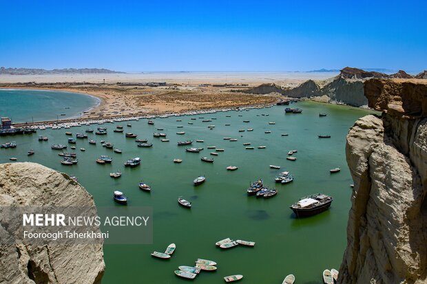 اسکله بریس در ۶۰ کیلومتری چابهار 