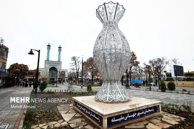 بازدید نوروزی از موزه مردم شناسی رختشویخانه و مردان نمکی زنجان
