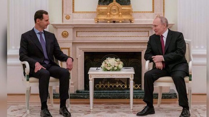 Russia will triumph over terrorism, Nazism, Assad tells Putin
