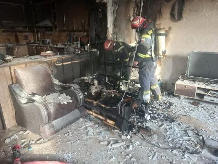 انفجار منزل مسکونی در بجنورد دو مصدوم داشت