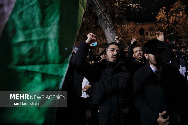 Pro-Palestine rally in cities across Iran