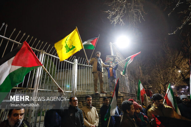 Pro-Palestine rally in cities across Iran