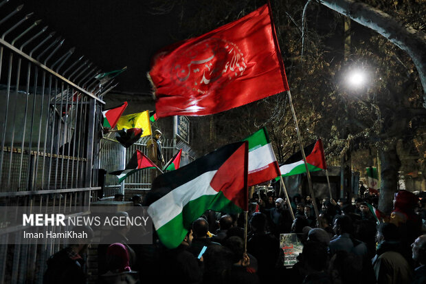 Pro-Palestine rally in cities across Iran