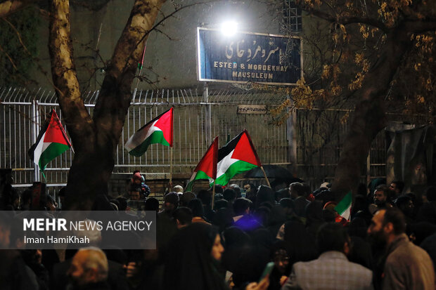 Pro-Palestine rally in cities across Iran