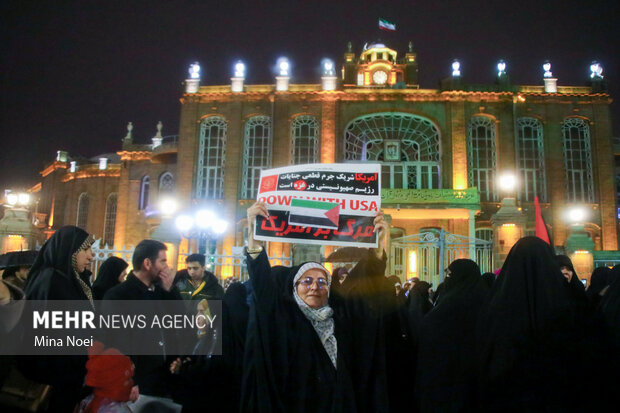 Pro-Palestine rally in cities across Iran