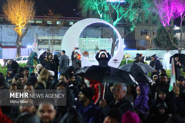 Pro-Palestine rally in cities across Iran