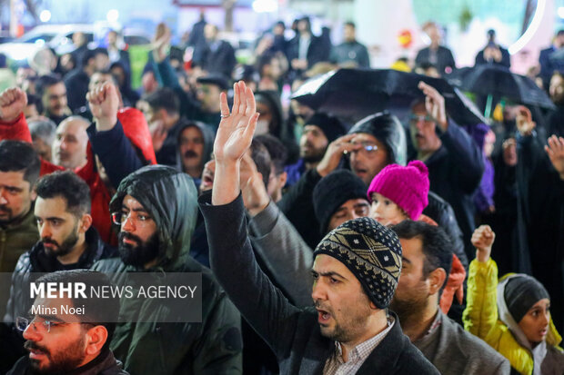 Pro-Palestine rally in cities across Iran