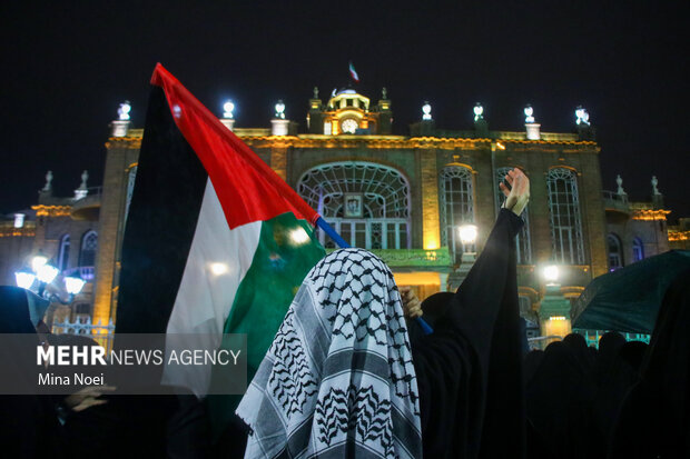Pro-Palestine rally in cities across Iran