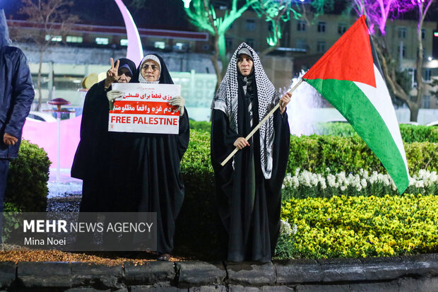 Pro-Palestine rally in cities across Iran