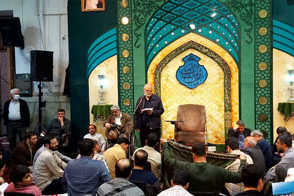 تہران، مسجد "ارک" میں اجتماع، غزہ میں صہیونی جنایات کی مذمت