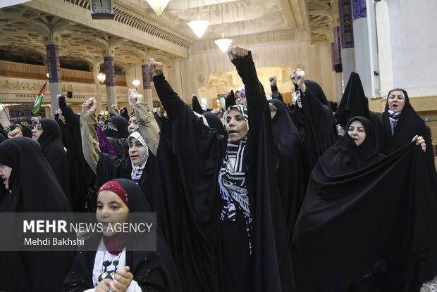 Pro-Palestine rally in cities across Iran