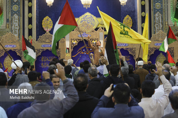Pro-Palestine rally in cities across Iran