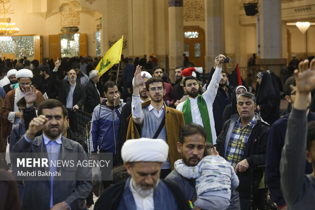 Pro-Palestine rally in cities across Iran