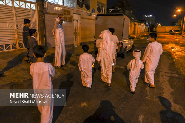 عشق امام حسن(ع) در کوچه های شهر