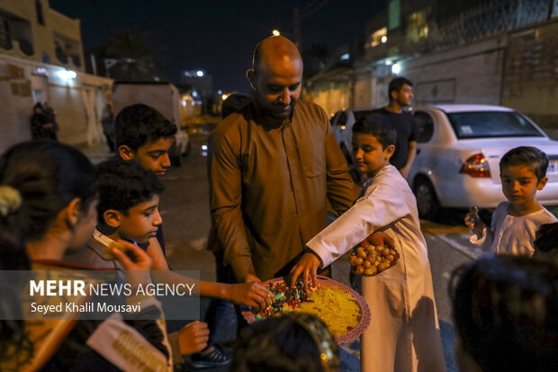 عشق امام حسن(ع) در کوچه های شهر