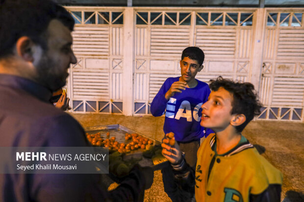 عشق امام حسن(ع) در کوچه های شهر