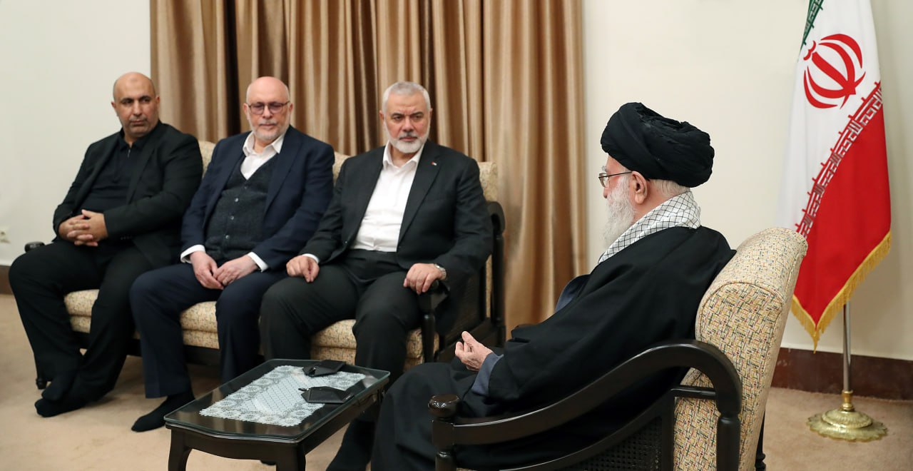 رییس دفتر سیاسی حماس با رهبر انقلاب دیدار کرد