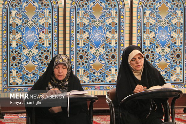 برگزاری مراسم جمع خوانی قرآن کریم در مسجد جامع زاهدان