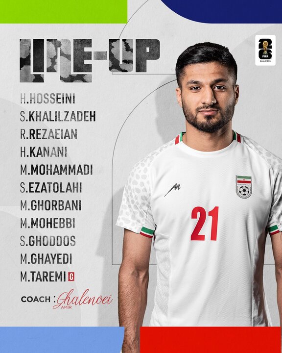 ترکیب تیم ملی ایران مقابل ترکمنستان مشخص شد/ شماره یک خارج شد