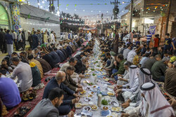 Street Iftar in Iran's Ahvaz