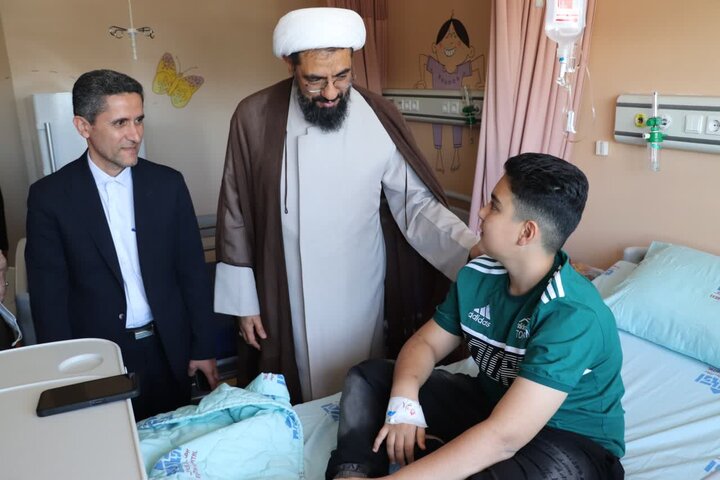 بازدید نماینده ولیفقیه در استان همدان از بیمارستان اکباتان